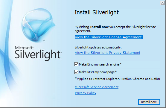 silverlight for mac chrome not working